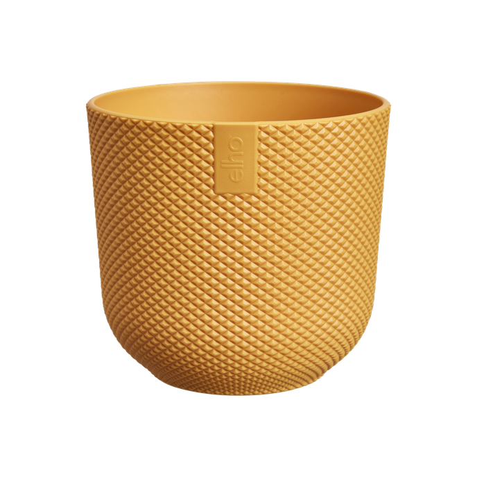 jazz round mini 11cm amber yellow